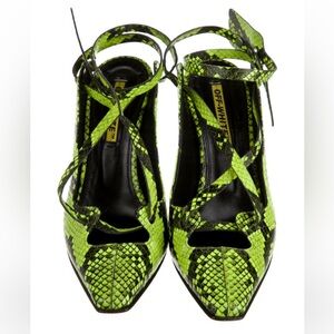 Off-White 2019 Leather Slingback Pumps